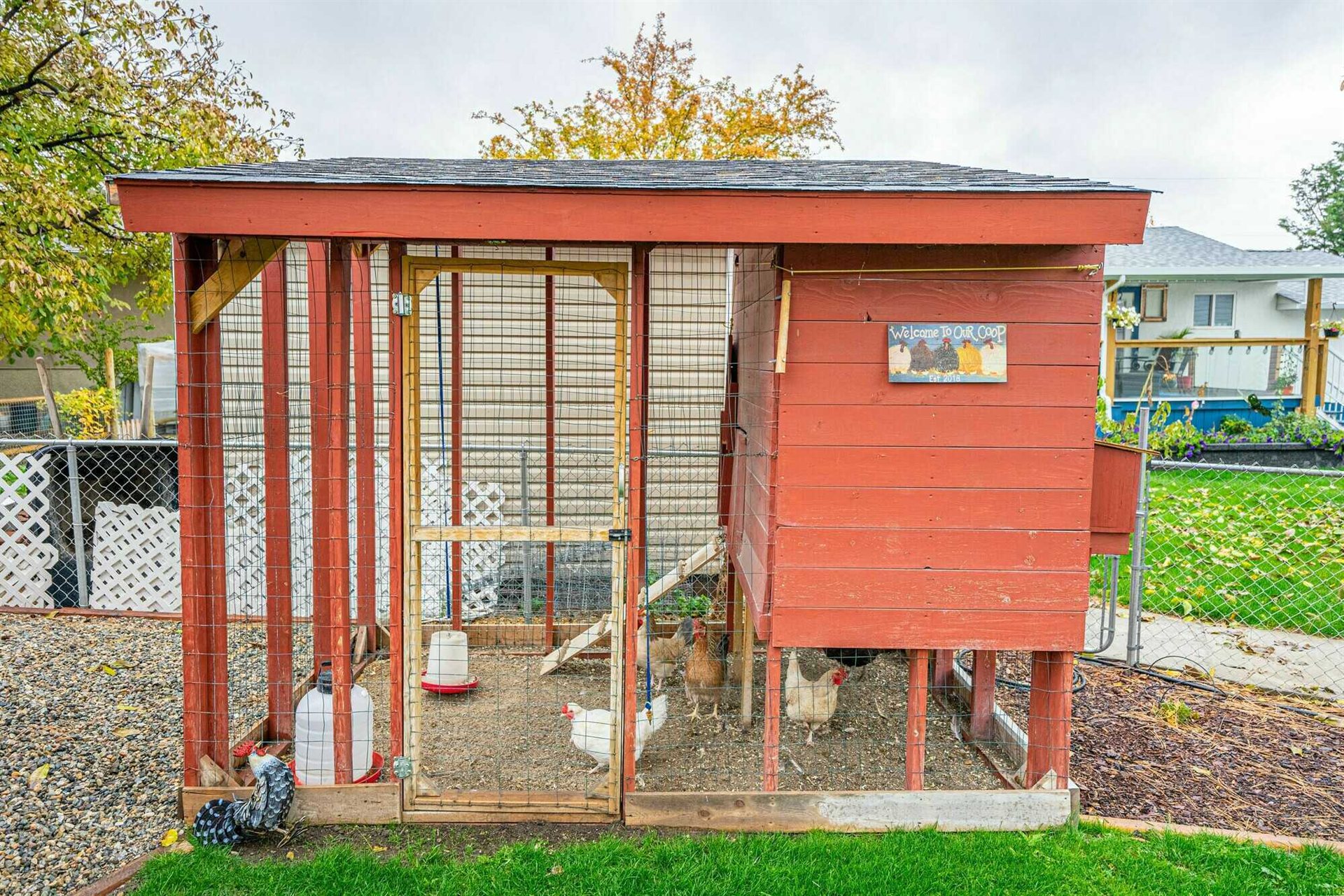 Chicken coop at Global Village