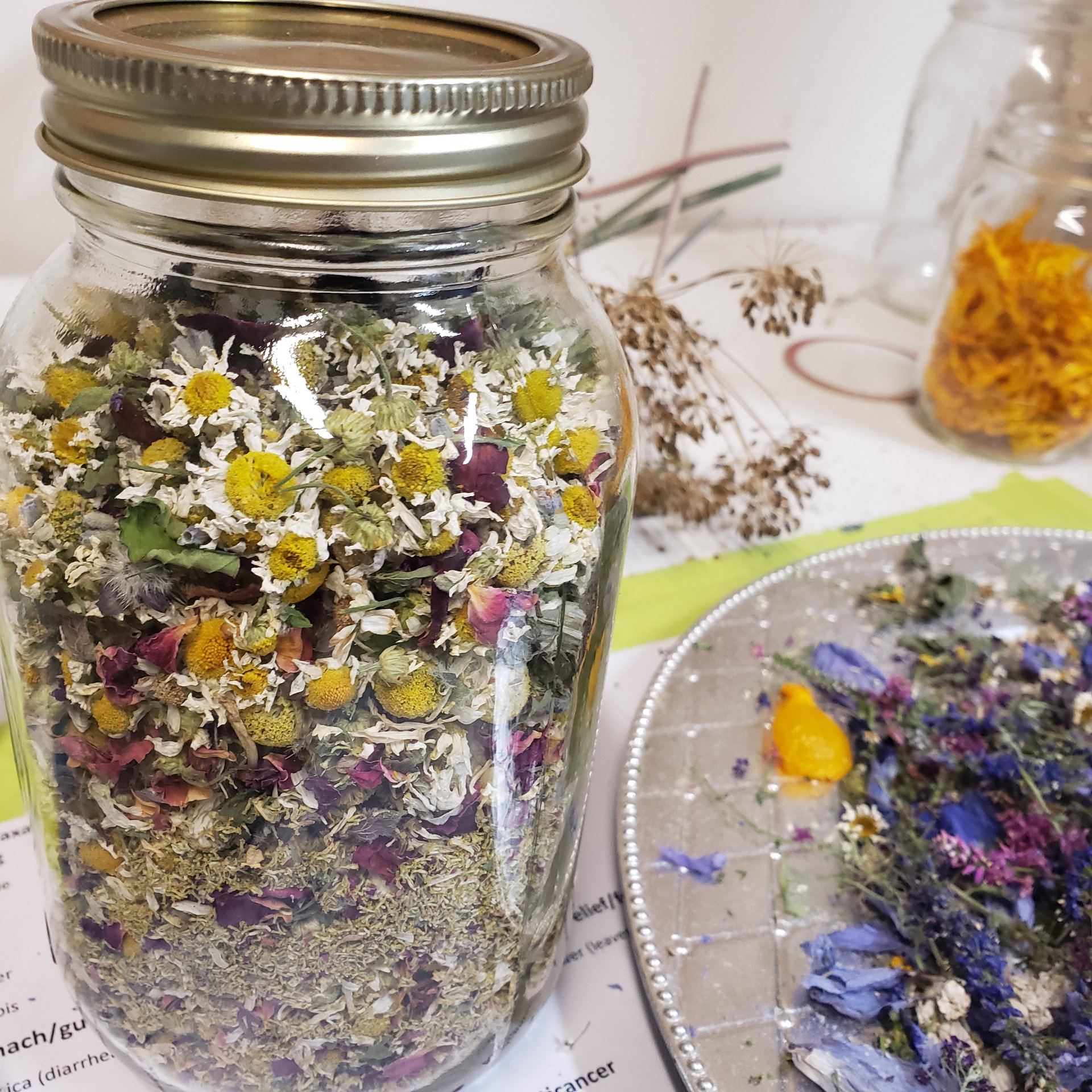 The Resilient Garden β herbal tea blends